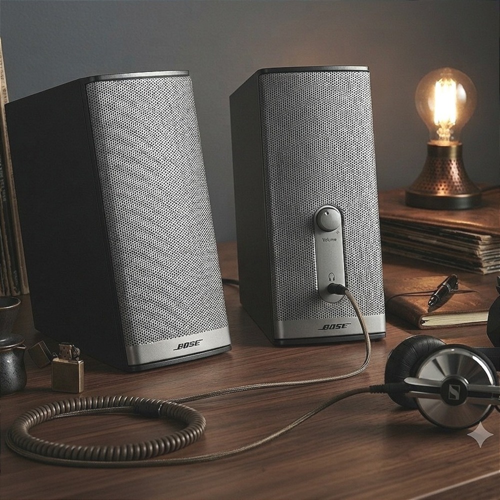Bose Luxury Desktop Laptop PC Multimedia Computer Speakers *Tested & Working*